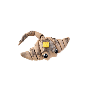 Flappy Jack | Articulated Flexi Pancake Creature | Print-in-Place 3D Model with Snap-Fit Head