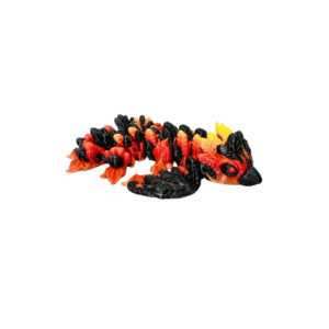 Tiny Phoenix | Articulated Flexi Mythical Bird | Print-in-Place 3D Model with Snap-Fit Head