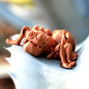 Cute Flexi Spider – Articulated Print-in-Place 3D Model