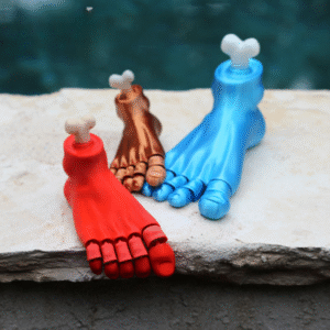Flexi Foot – Articulated Print-in-Place 3D Model
