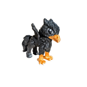 Tiny Hippogriff – Articulated Flexi Creature | Print-in-Place with Snap-Fit Head