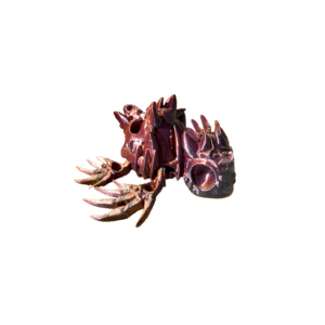 Hollow Turtle | Articulated Flexi Shell Toy | Print-in-Place 3D Model with Snap-Fit Head