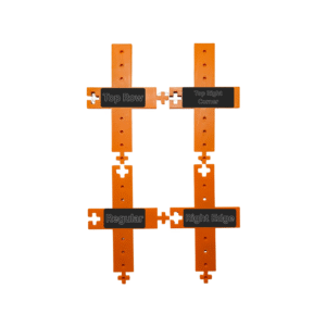 Modular Bracket System for Carded Hot Wheels & Matchbox – Wall Display Solution