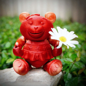 Public Release Flexi Factory Teddy Bears & Pinwheel – Articulated Print-in-Place 3D Models