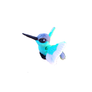 Tiny Hummingbird | Articulated Flexi Bird Toy | Print-in-Place 3D Model with Snap-Fit Head