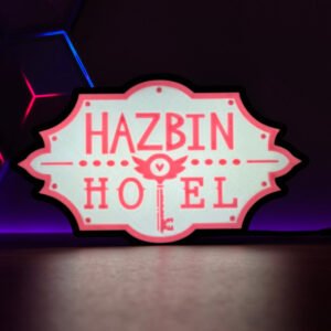 Hazbin Hotel Collectible Glowing LED Display Light Box