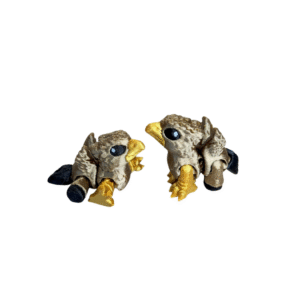 Hippogriff – Cinder Hatchling | Articulated Flexi Toy with Snap-Fit Head | Print-in-Place 3D Model