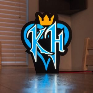 Kingdom Hearts Collectible Glowing LED Display Light Box