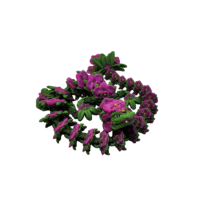 Orchid Dragon | Articulated Flexi Floral Fantasy Model | Print-in-Place 3D Dragon with Snap-Fit Head