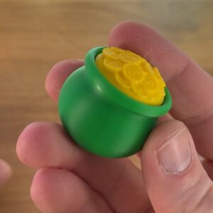 Pot of Gold Key Clicker Collectible Fidget Toy