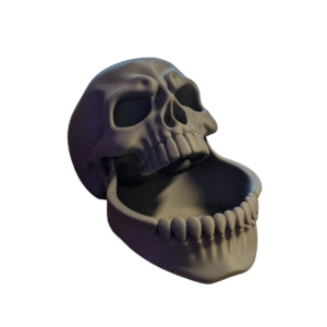 Halloween Skull Candy Bowl | Open Jaw Dish