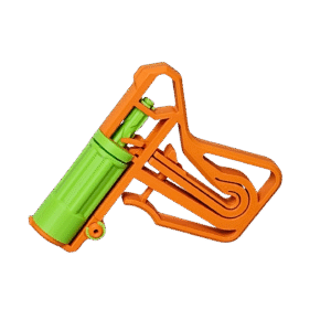 Q-tip Revolver Fidget 3D Printed Fidget Toy Stress Relief Desk Sensory