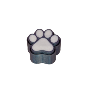 Pawprint Clicker 3D Printed Fidget Toy Stress Relief Desk Sensory Clicker