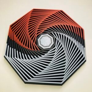 Pokemon PokeBall Hexagon Fidget 3D Printed Fidget Toy Stress Relief Desk Sensory