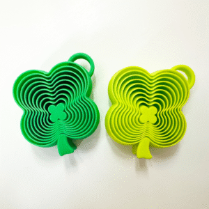 4 Leaf Clover Layered Fidget Toy 3D Printed Fidget Toy Stress Relief Desk Sensory