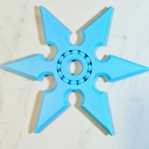 Fidget Ninja Star Spinner 3D Printed Fidget Toy Stress Relief Desk Sensory Spinner