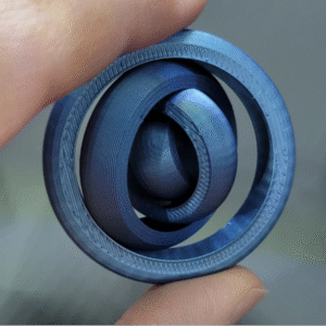4 Ring Gyro Fidget 3D Printed Fidget Toy Stress Relief Desk Sensory