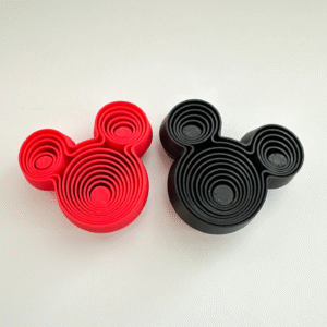 Mickey Mouse Layered Fidget 3D Printed Fidget Toy Stress Relief Desk Sensory