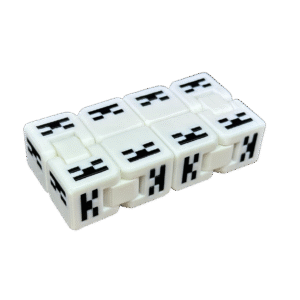 Minecraft Fidget Cube Skeletons 3D Printed Fidget Toy Stress Relief Desk Sensory Cube