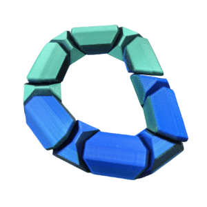 Fiddle Fidget 3D Printed Fidget Toy Stress Relief Desk Sensory