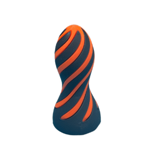 Big D Spiral Fidget 3D Printed Fidget Toy Stress Relief Desk Sensory