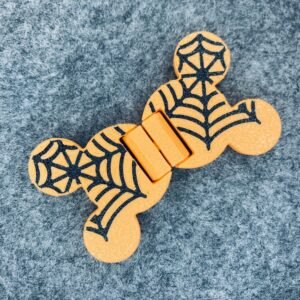 Spider Web Mickey Halloween Slip and Slider Fidget 3D Printed Fidget Toy Stress Relief Desk Sensory