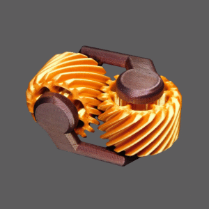 Gear fidget 3D Printed Fidget Toy Stress Relief Desk Sensory