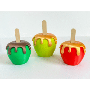Caramel Apple Fidget 3D Printed Fidget Toy Stress Relief Desk Sensory