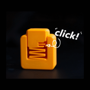 Clicker Fidget 3D Printed Fidget Toy Stress Relief Desk Sensory Clicker