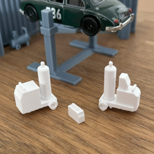 Welding Machine 1:64 for Hot Wheels Matchbox Diorama 3D Printed