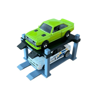 Four-post Carlift Lifting Platform Hot Wheels 3D Printed