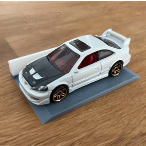 Advertising Band Dragrace 1:64 Hot Wheels Display 3D Printed