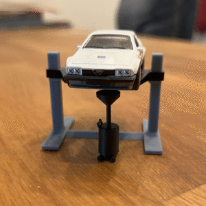 Waste Oil Collection Container 1:64 Hotwheels Siku 3D Printed