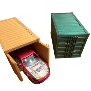Container 1:64 for Matchbox, Hotwheel and Co 3D Printed