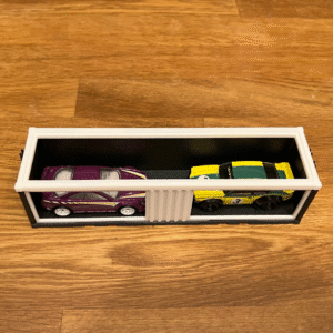 Show Frame Side and Top for Double Container 1:64 3D Printed