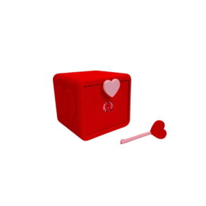 Valentine’s Day Mechanical Locking Box 3D Printed Secret Puzzle Gift Storage Case