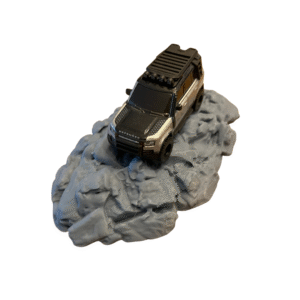 Rock Terrain for your Hot Wheels Matchbox Majorette 3D Printed