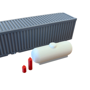 Propane Tank Set for 1:64 Hotwheels Matchbox Siku 3D Printed