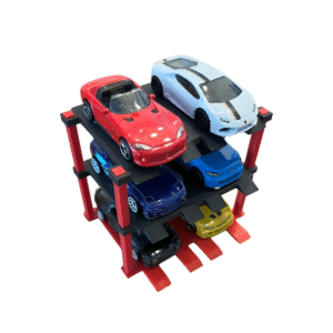 Double 4-post Carlift Lifting Platform Hot Wheels 2 3D Printed