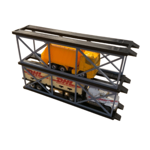 Modular and Stackable 1:64 Truck Garage Hotwheels 3D Printed
