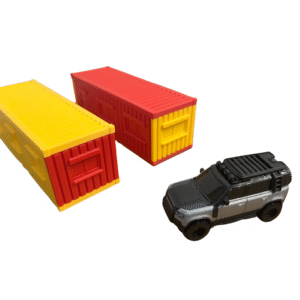 Door / Window Backside Container 1:64 for Hotwheel 3D Printed