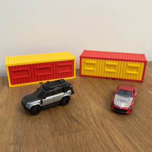 Office / Construction Container 1:64 for Hotwheels 3D Printed