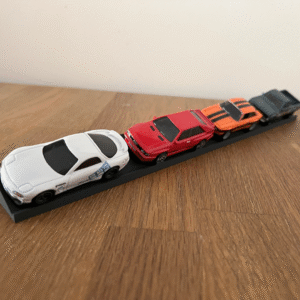 4 Display Stand 1:64 Hotwheels Majorette Matchbox 3D Printed