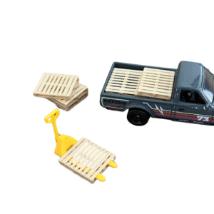 Amarican Pallet + Jack 1:64 for Hot Wheels Matchbox 3D Printed