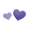 Heart of Hearts 'Pin Art' 3D Printed Fidget Toy Stress Relief Desk Sensory