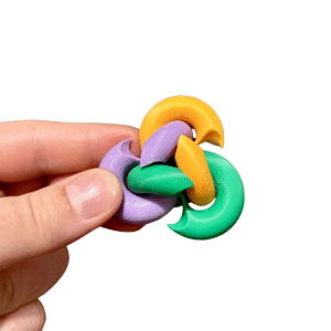 Infinite Foldagon Fidget 3D Printed Fidget Toy Stress Relief Desk Sensory